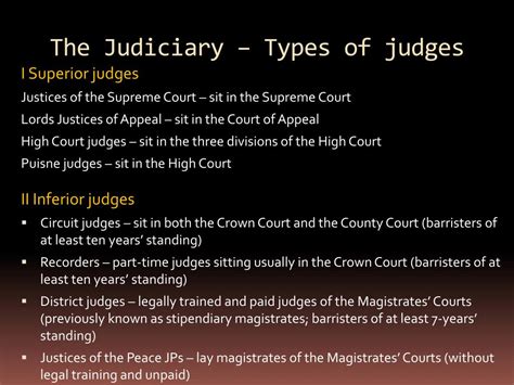 cta.judiciary|types of judiciary.